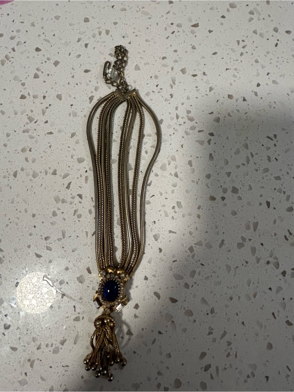 MCM Vintage Hobe’ 57 stunning necklace
Royal blue with rhinestones - Picture 3 of 9
